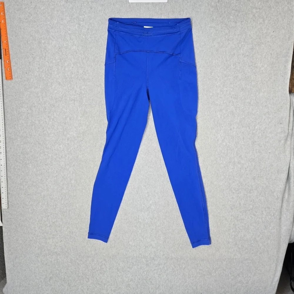 Lululemon‎ Activewear Pants 6 Blue Swift Speed High Rise Yoga Legging